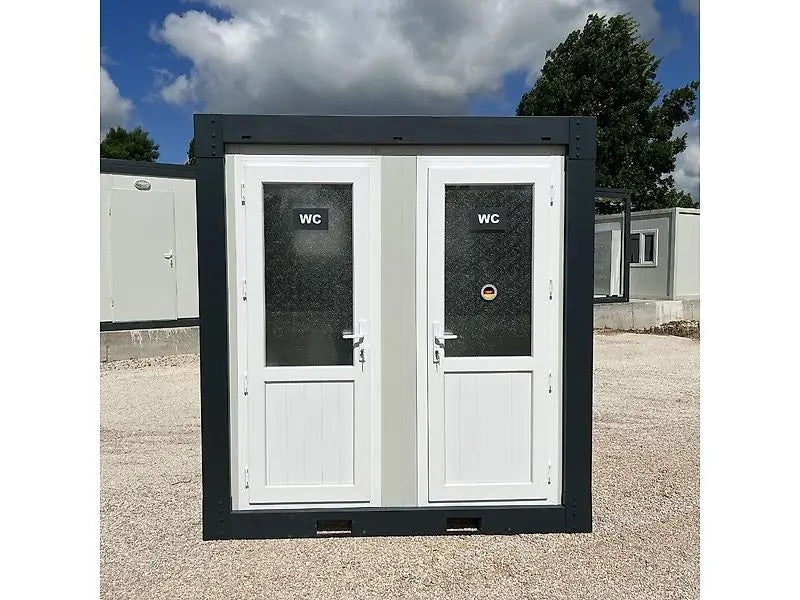 Sanitary container, WC container, double WC 120×220