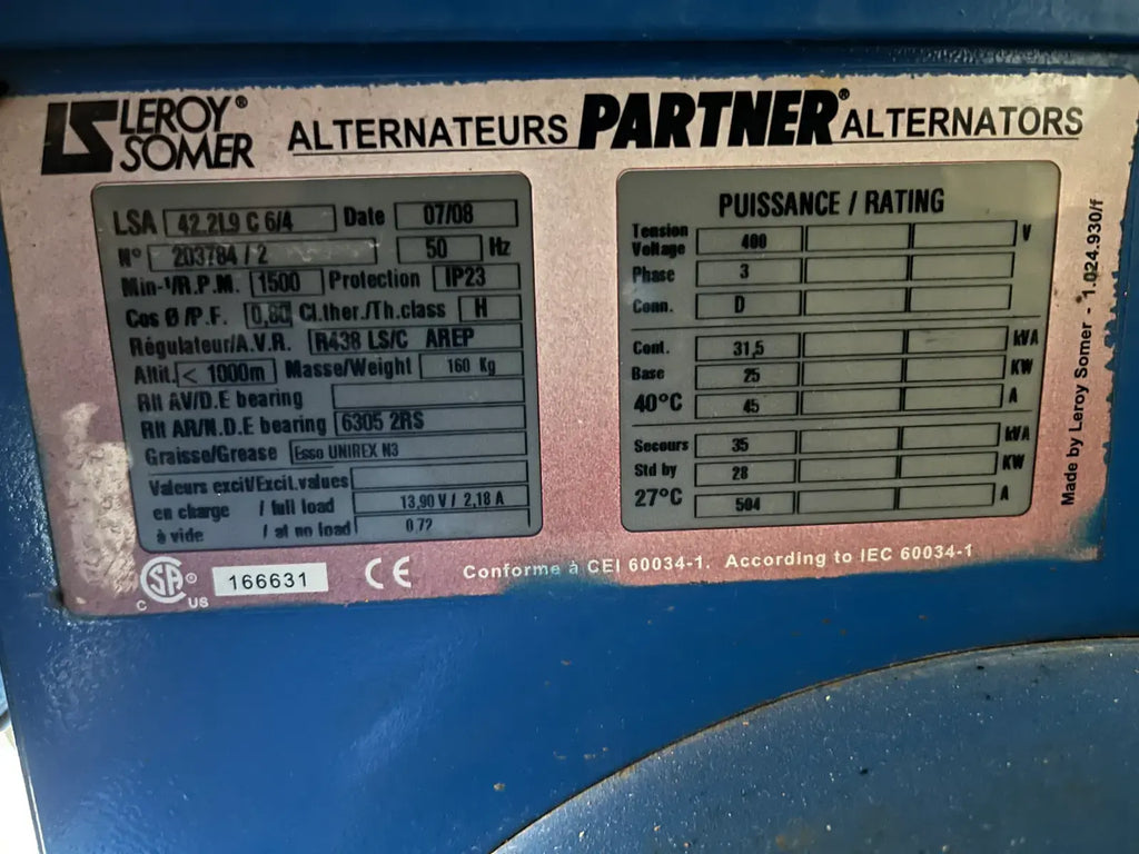 2007 Bredenoord BRDE 26 Containerized Emergency Generator (Used) – Watch the Video