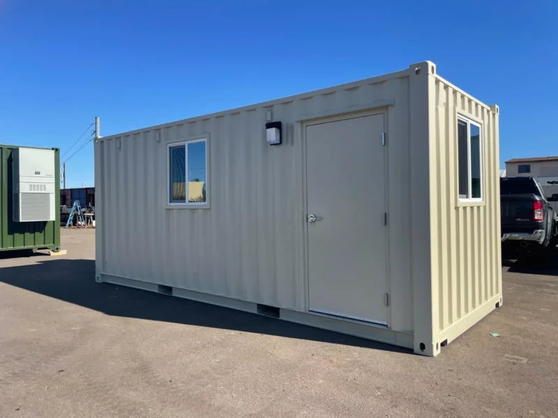 20 foot office in refurbished shipping container