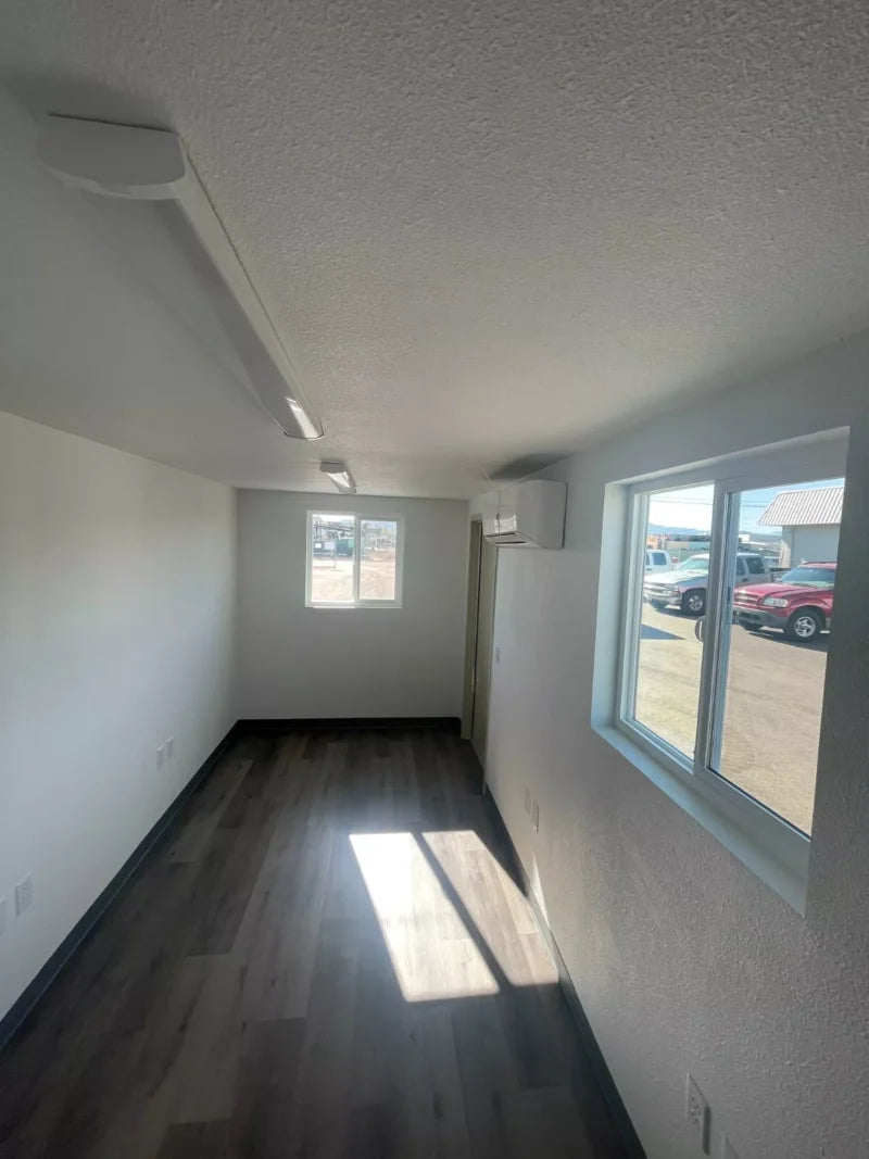 20 foot office in refurbished shipping container
