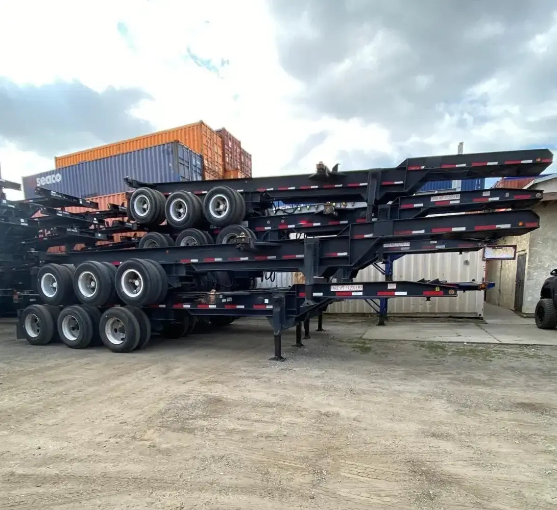 40ft Tri-Axle Chassis Trailer