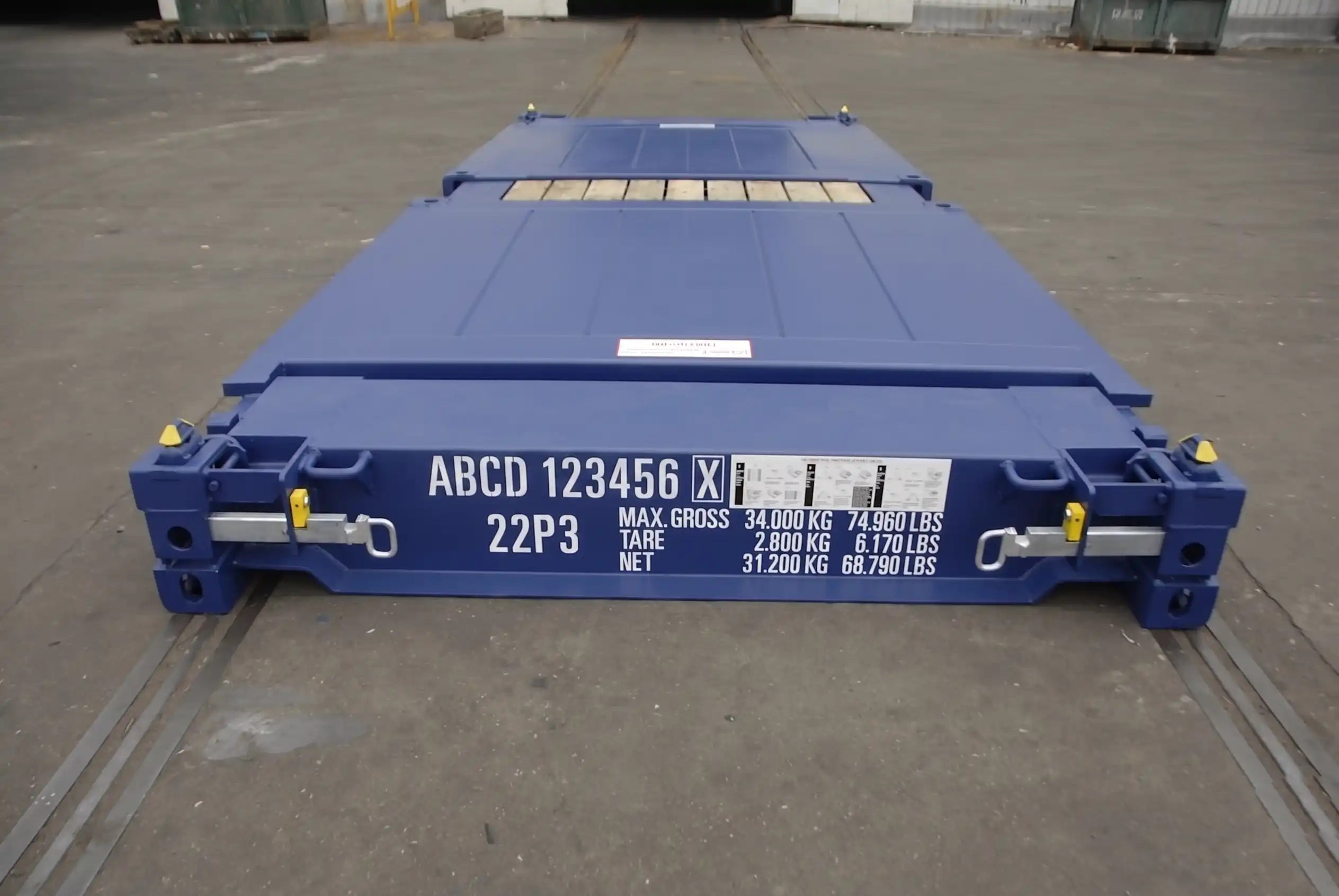 40ft Flat Rack Container