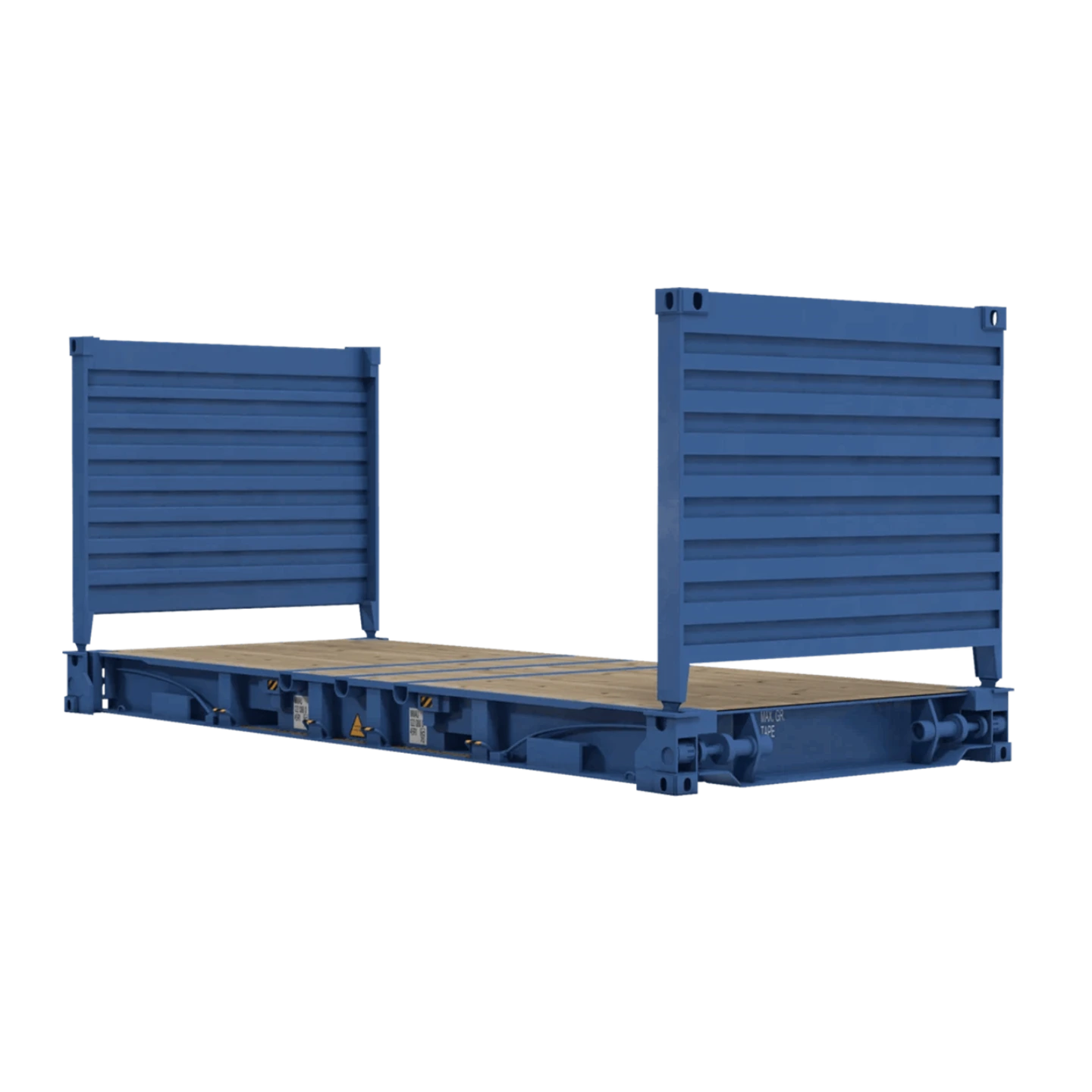 20ft flat rack shipping container heavy load platform 01.webp