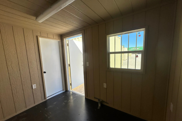 20ft Mobile Office Shipping Container with Storage (20STMOS)