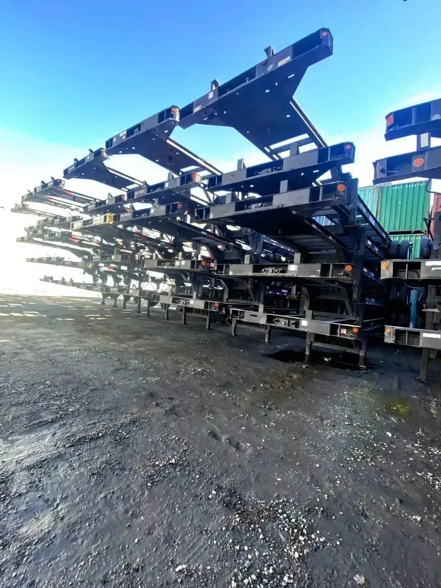 20ft Tri-Axle Chassis Trailer