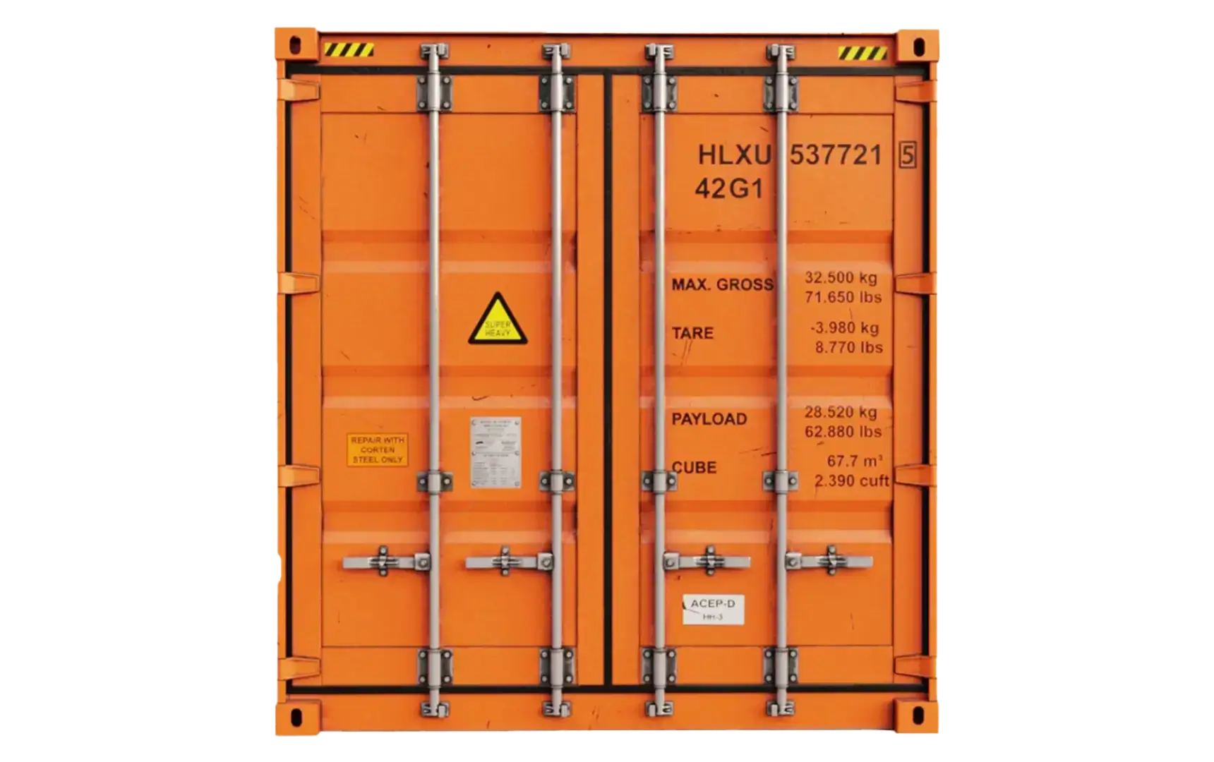 40ft Standard Container