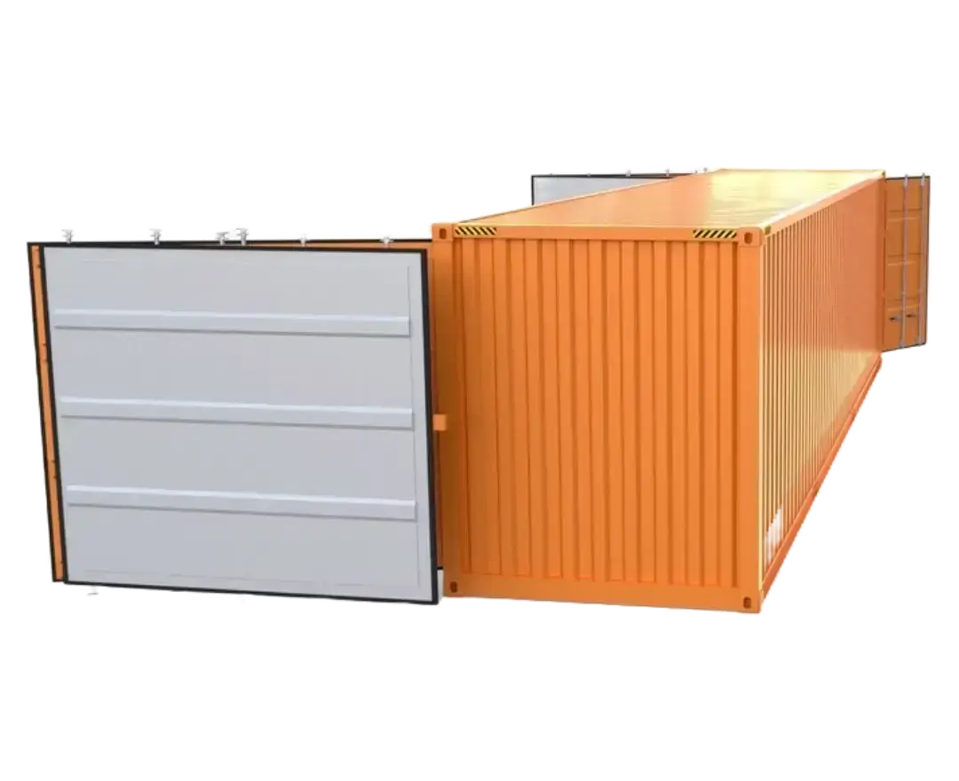 40ft HC Open Side Container