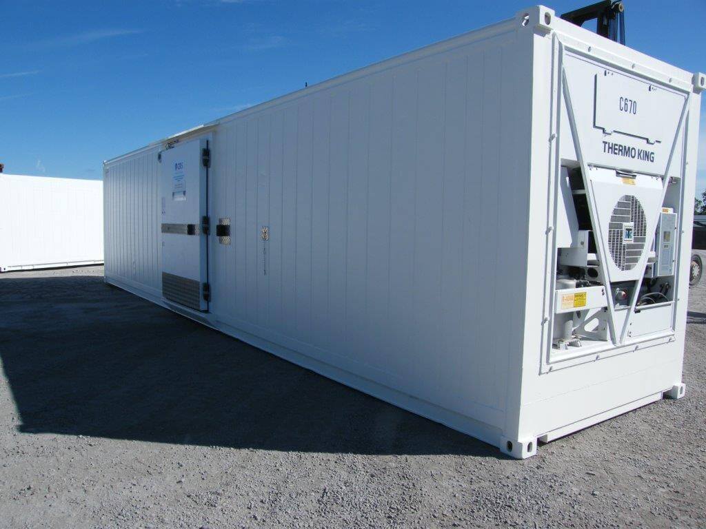 40 ft Used Blast Freezer Container