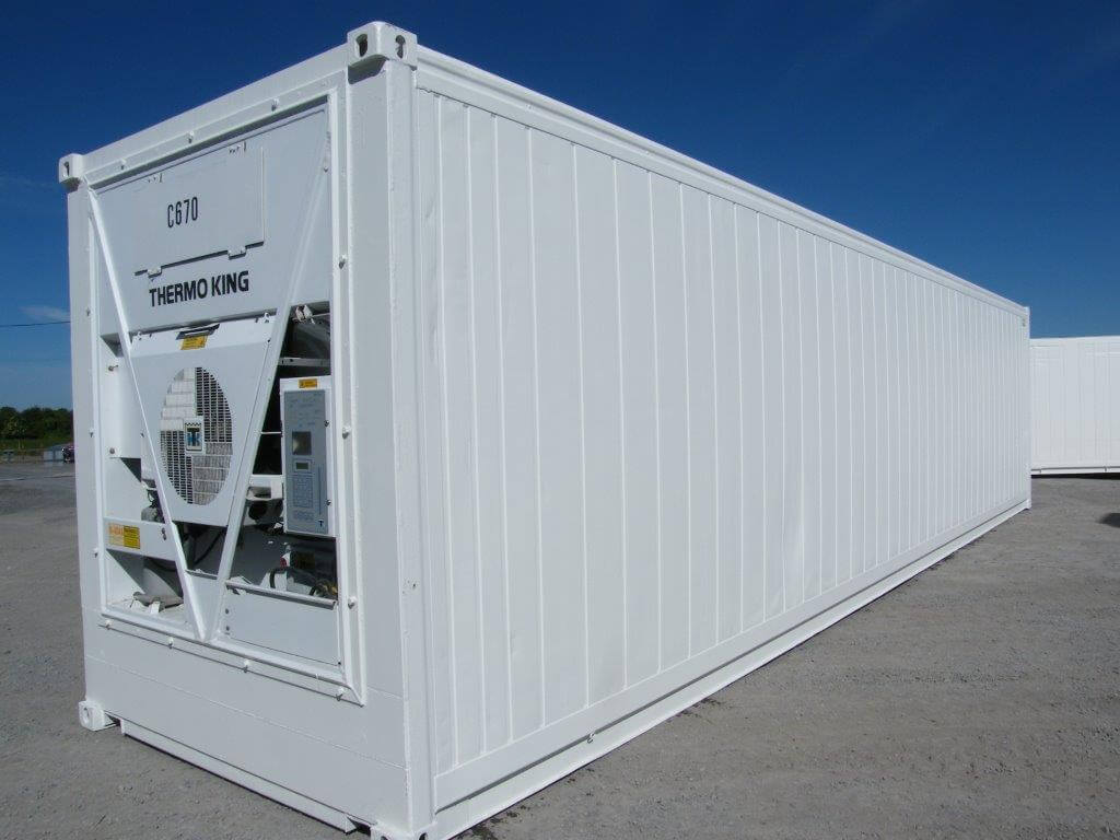 40 ft Used Blast Freezer Container