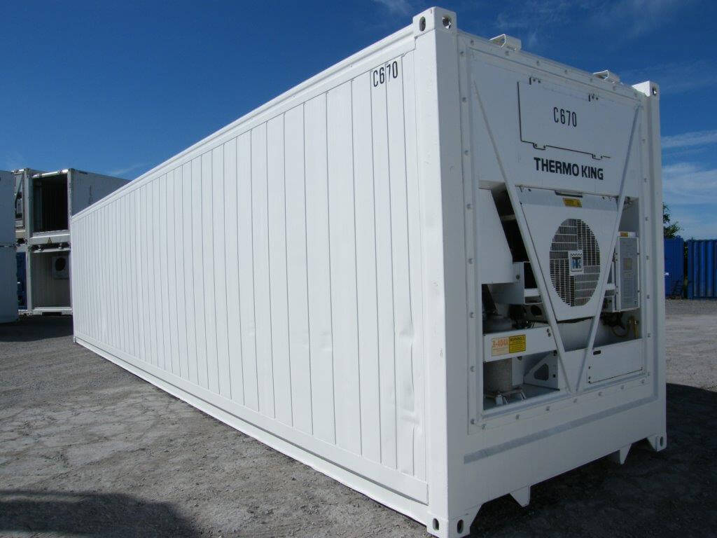 40 ft Used Blast Freezer Container