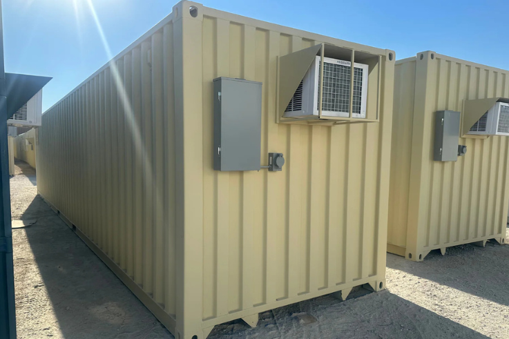 40ft Mobile Office Shipping Container with Storage (10/30) (40STMOS1030)