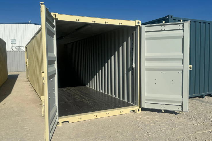 40ft Mobile Office Shipping Container with Storage (10/30) (40STMOS1030)