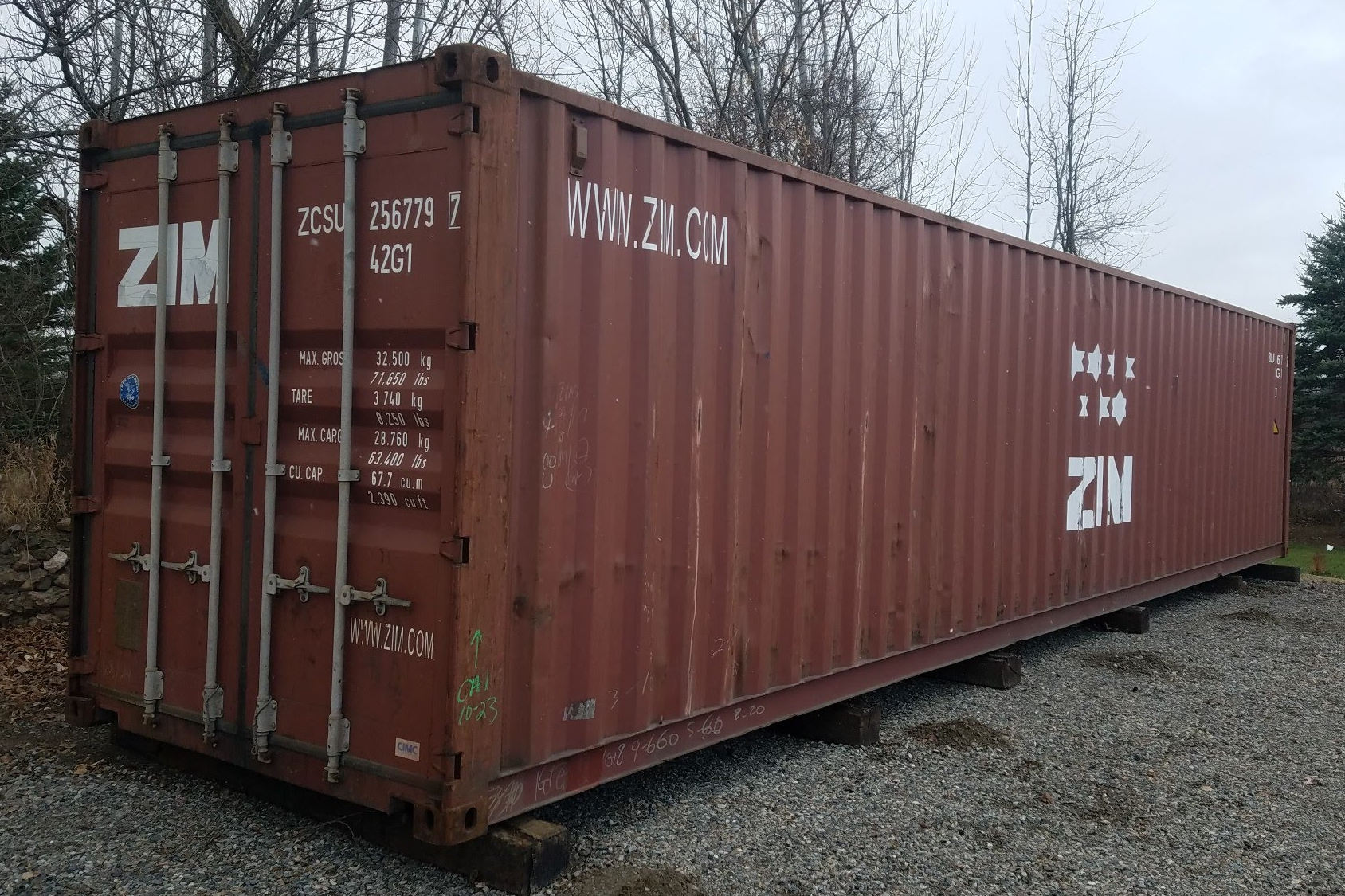 import placeholder for 40ft standard cargo worthy shipping container 40stcw