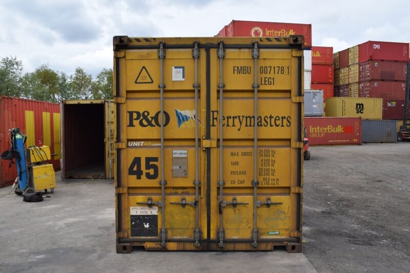45Ft Hc Used Shipping Container High Cube Wind And Watertight-Cargo Worthy