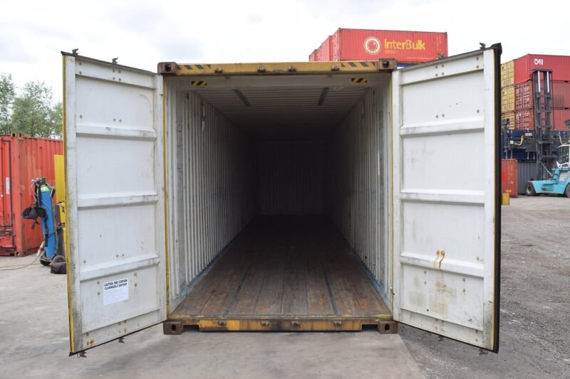 45Ft Hc Used Shipping Container High Cube Wind And Watertight-Cargo Worthy