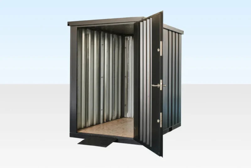 Flat Pack Metal Garden Store