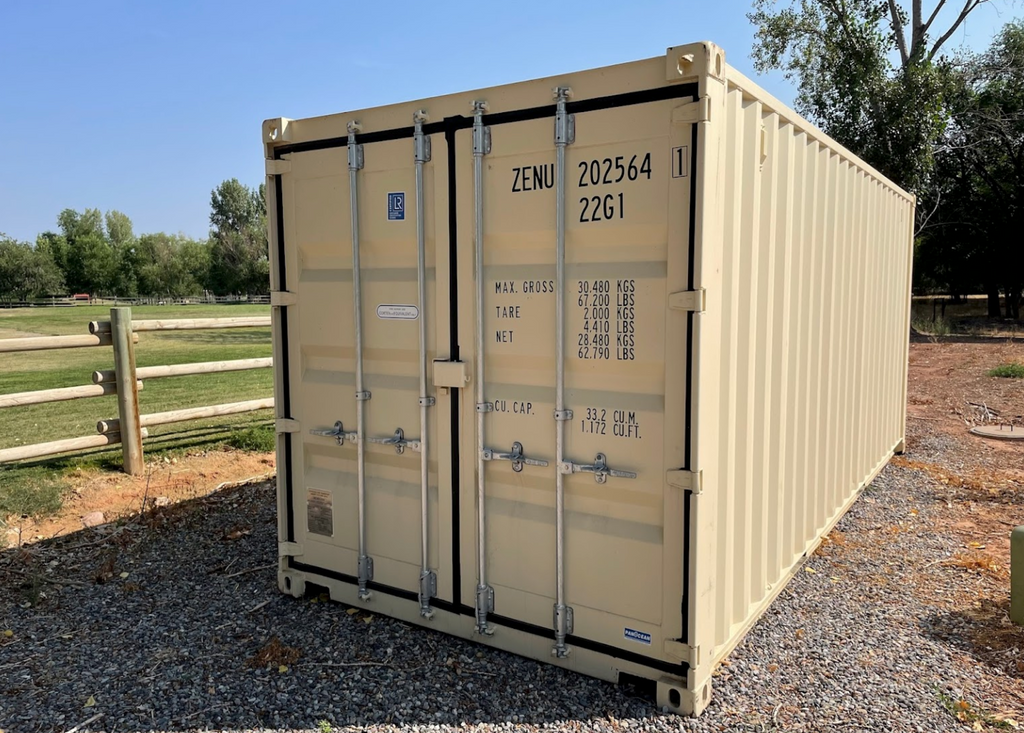 20ft Shipping Container Standard 1 Trip with Doors at Both Ends (20STDD1TRIP)
