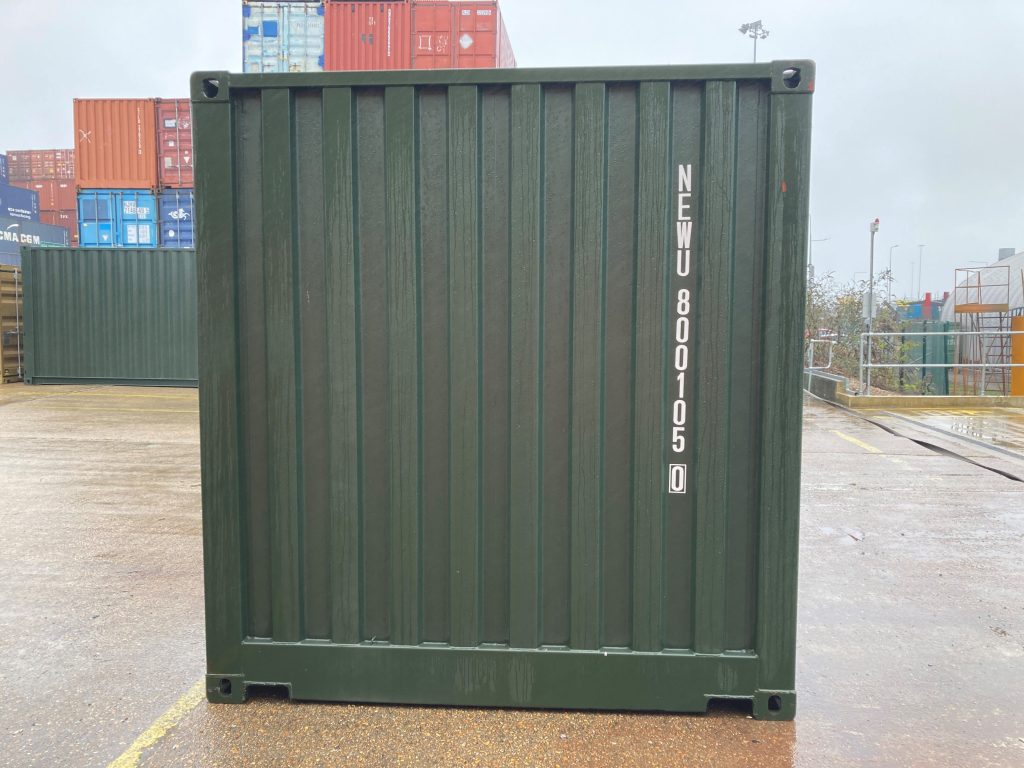 20-foot open side container