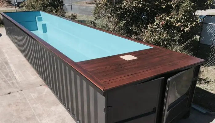 40-foot shipping container pool
