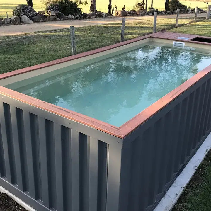 Factory-customized fiberglass swimming pool