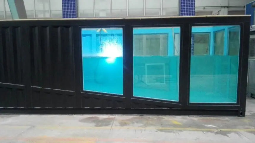 Container swimming pools
