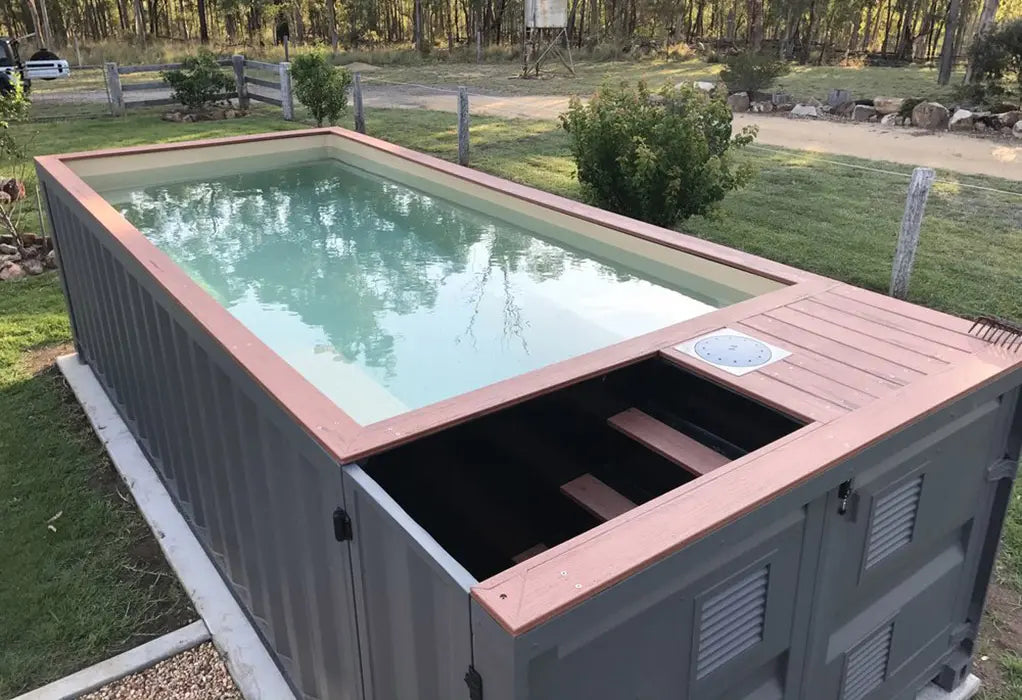 Container swimming pools