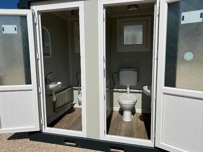 Sanitary container, WC container, double WC 120×220