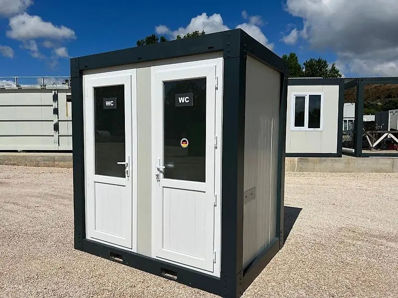 Sanitary container, WC container, double WC 120×220