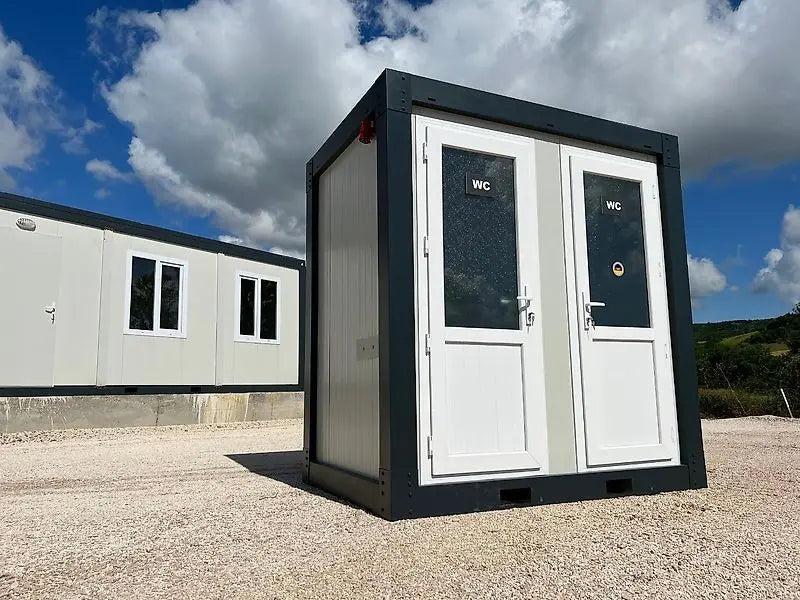 Sanitary container, WC container, double WC 120×220