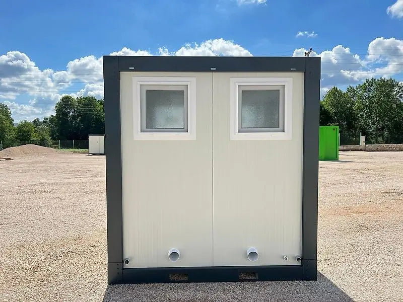 Sanitary container, WC container, double WC 120×220