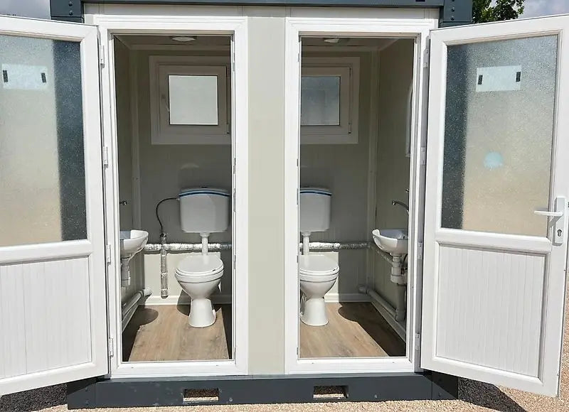Sanitary container, WC container, double WC 120×220
