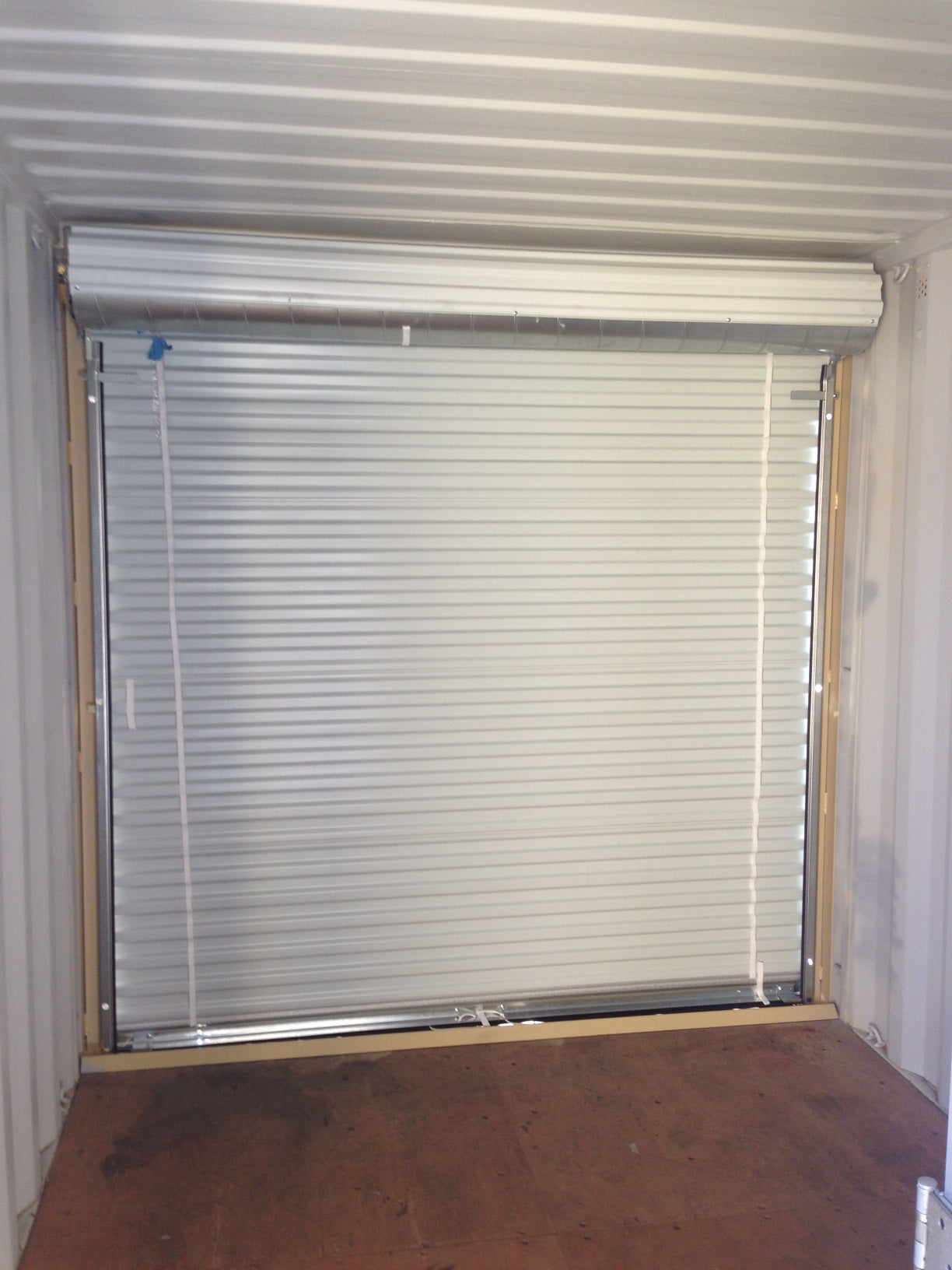 shipping container roll up door