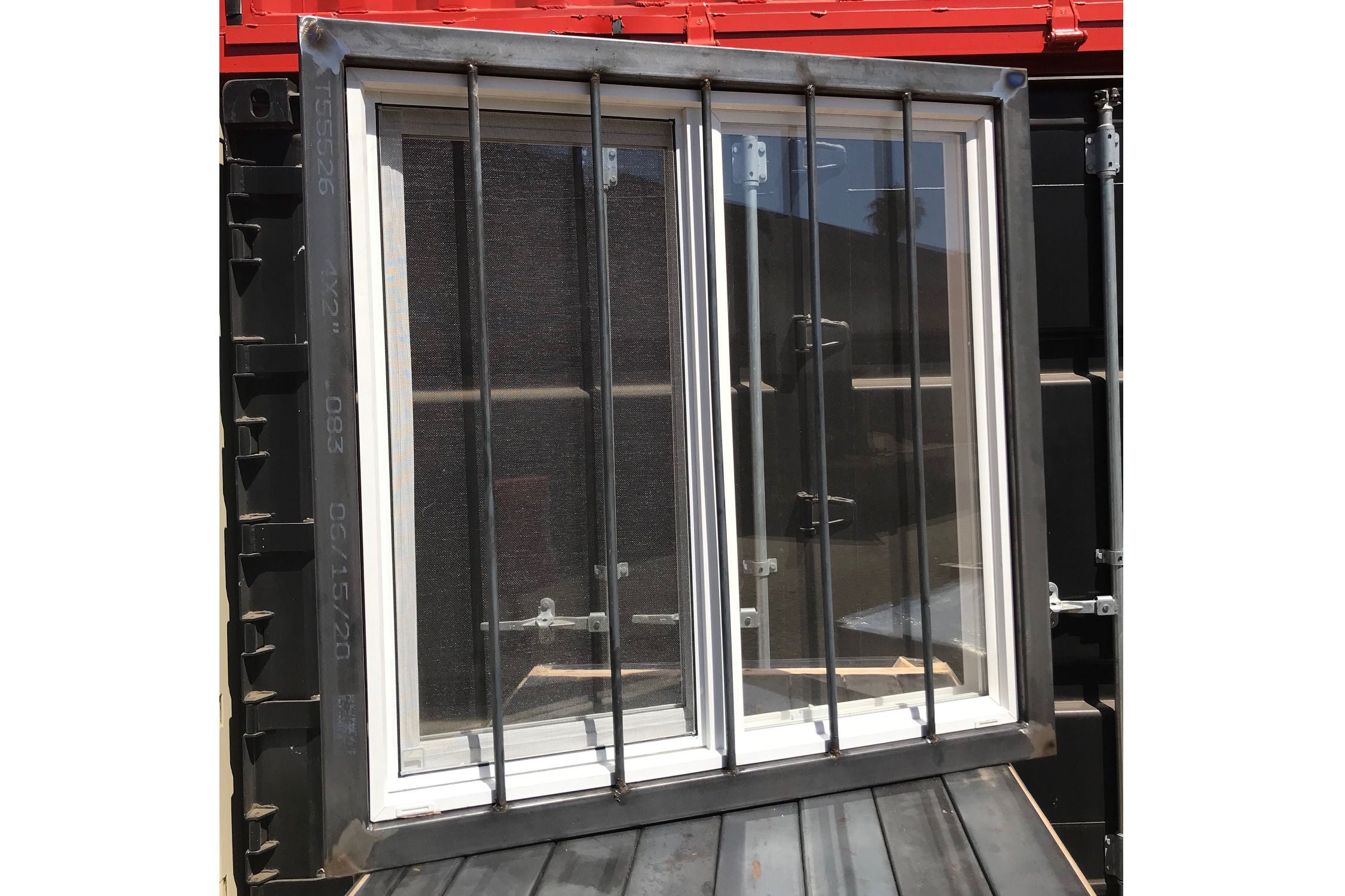 shipping container windows