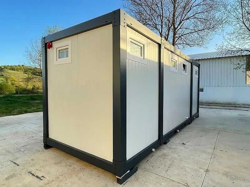 Sanitary container, 6 x (toilet + sink) 240×600