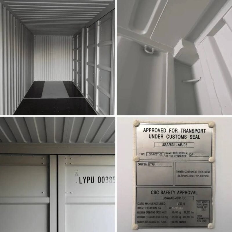 40ft Shipping Container With 4 Side Doors