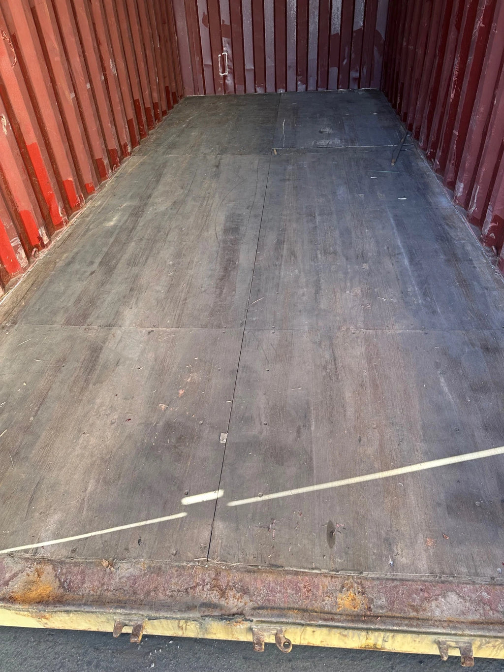20ft Conex Shipping / Storage Container – Yellow/Gold – Priced to Sell!