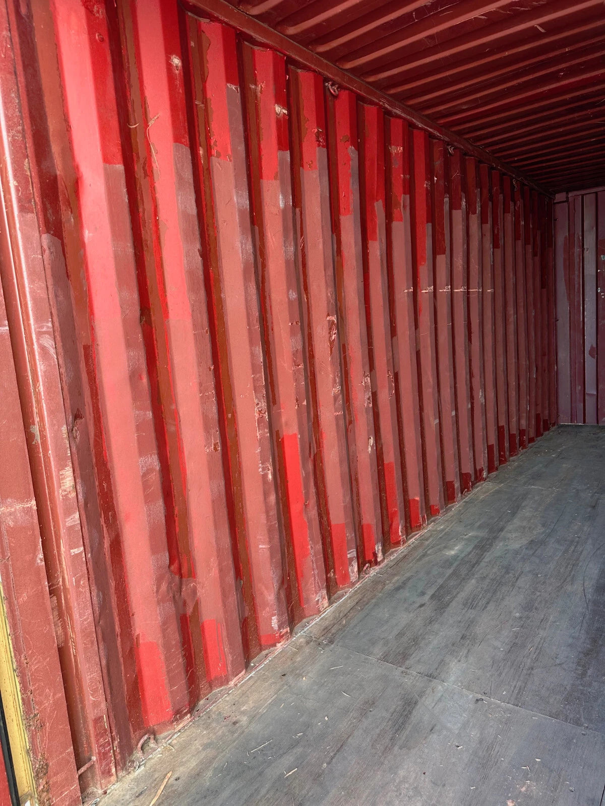 20ft Conex Shipping / Storage Container – Yellow/Gold – Priced to Sell!