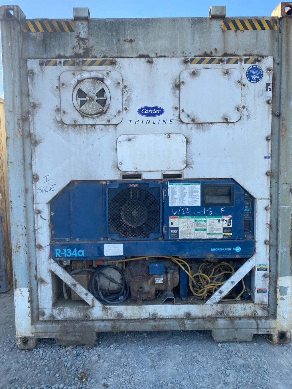 40ft Refrigerated Shipping Container – With Custom Side Door Access