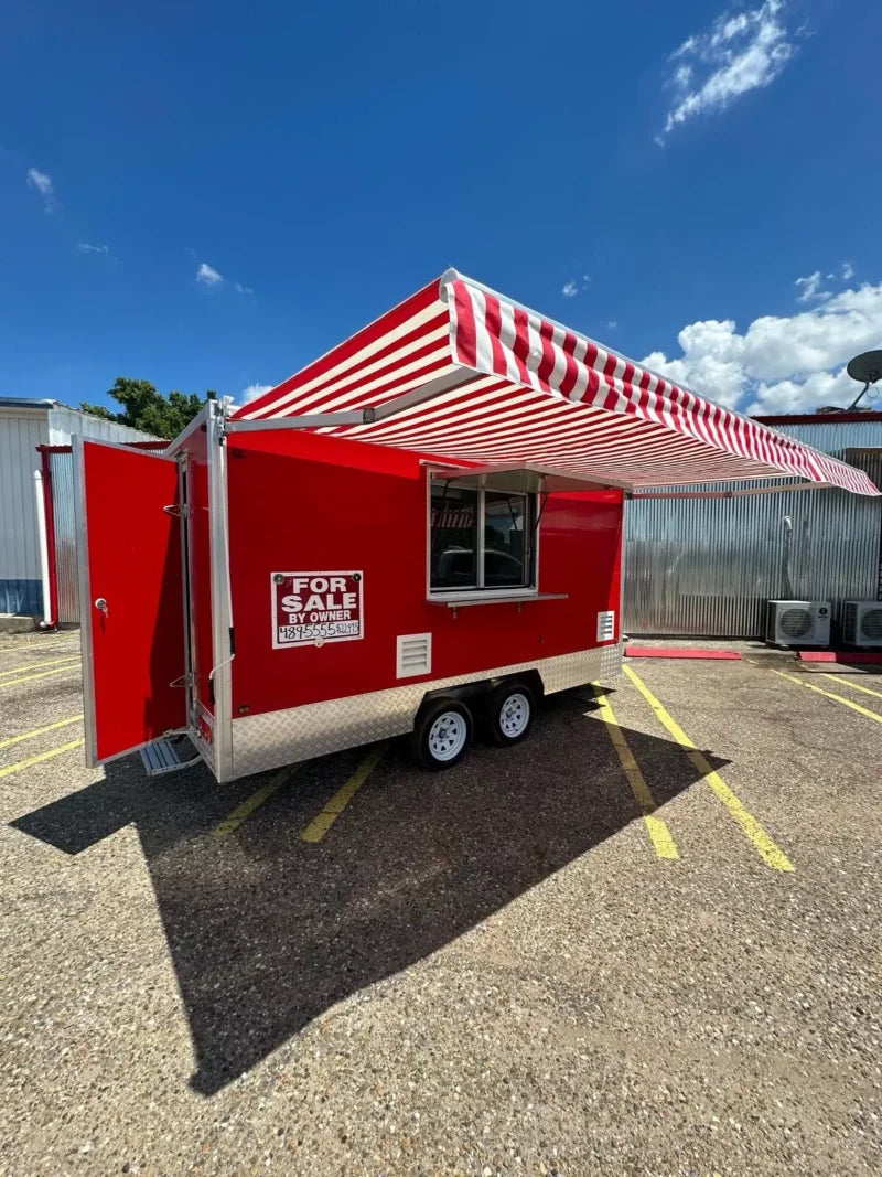 New 14ft fully equipped food trailer Ready to Make – in stock