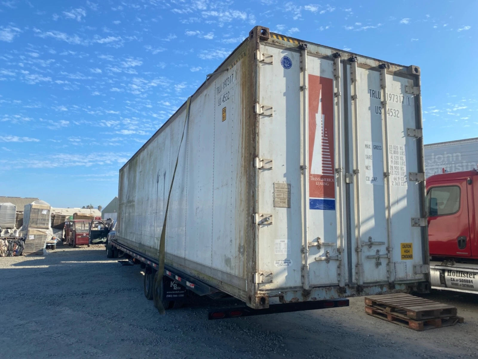 40ft Refrigerated Shipping Container – With Custom Side Door Access