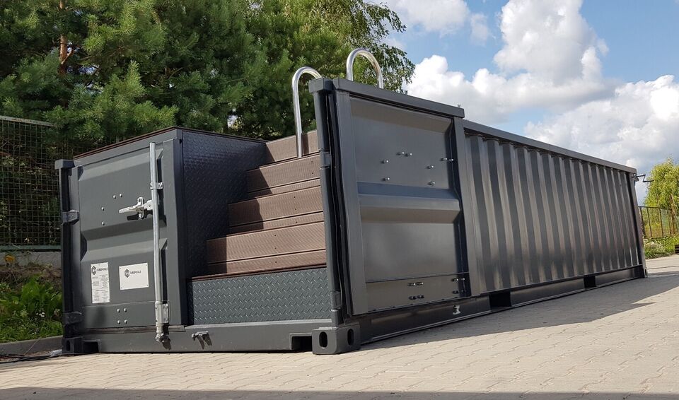 Container pool, COMFORT edition 20″ feet